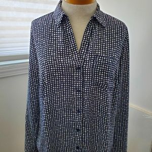 The Limited Ashton button down blouse